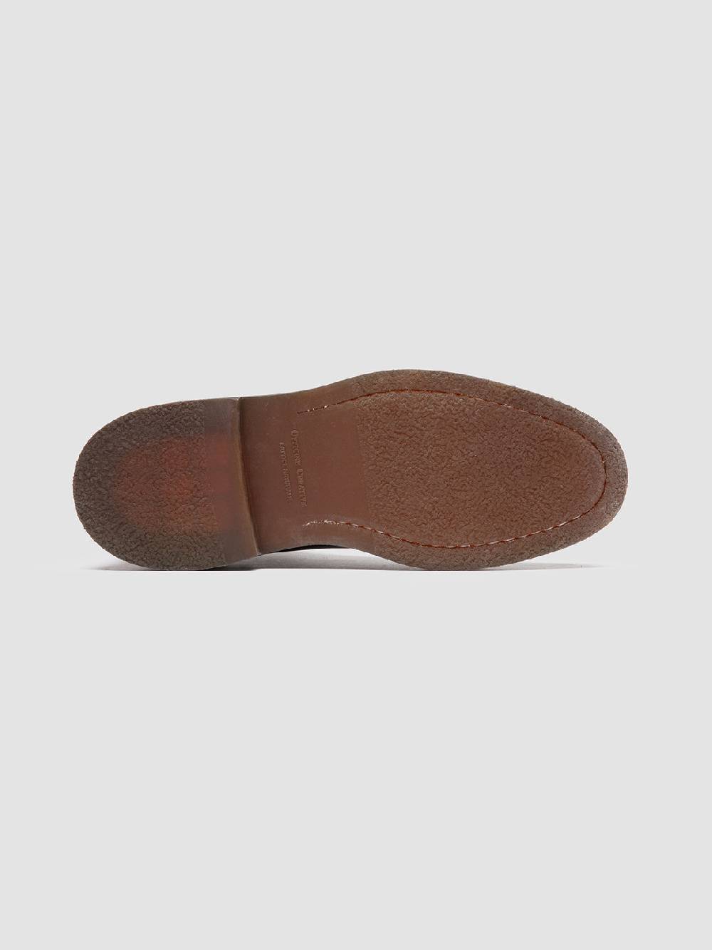 Officine Creative HOPKINS FLEXI 204 Stivaletti Chelsea in Pelle Nera Sottocosto
