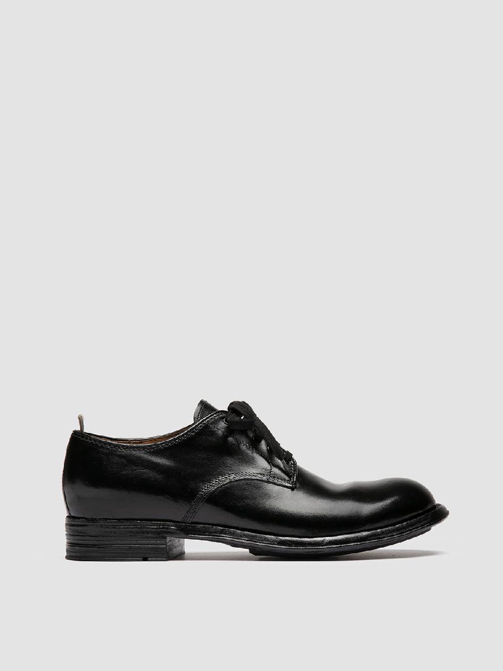 Officine Creative ADMIRAL 001 Derby in Pelle Nera Novità