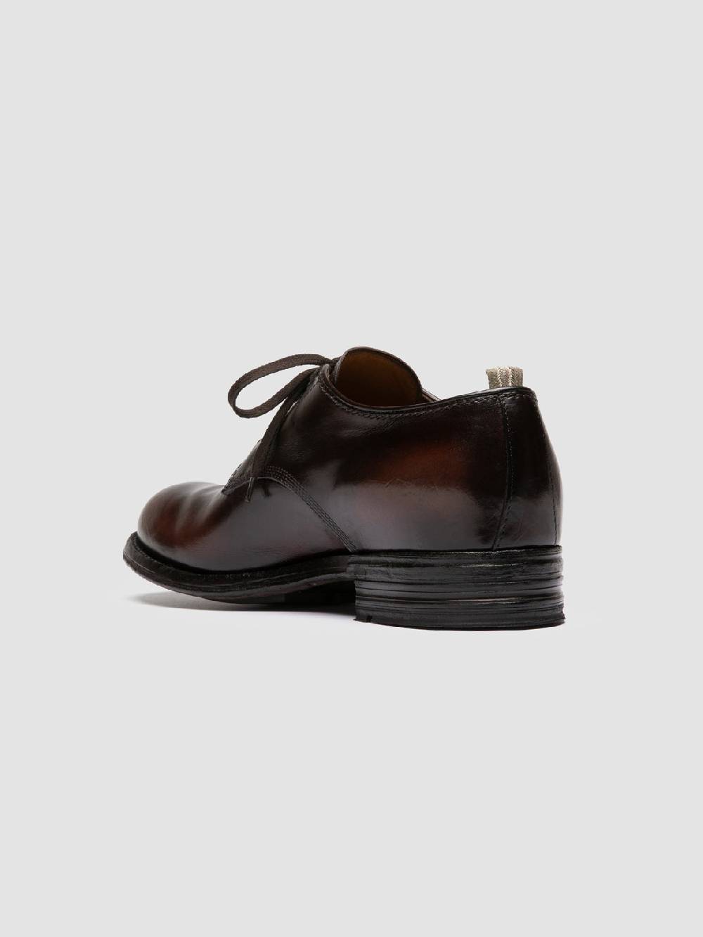 Officine Creative ADMIRAL 001 Derby in Pelle Marrone Presa
