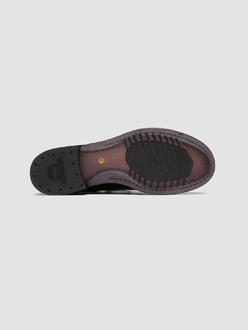 Officine Creative ADMIRAL 001 Derby in Pelle Marrone Presa