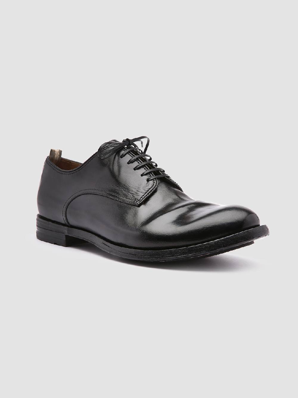 Officine Creative ANATOMIA 012 Derby in Pelle Nera Online