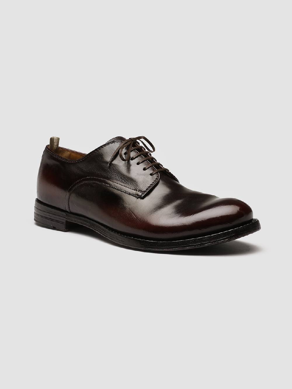 Officine Creative ANATOMIA 012 Derby in Pelle Bordeaux In Vendita