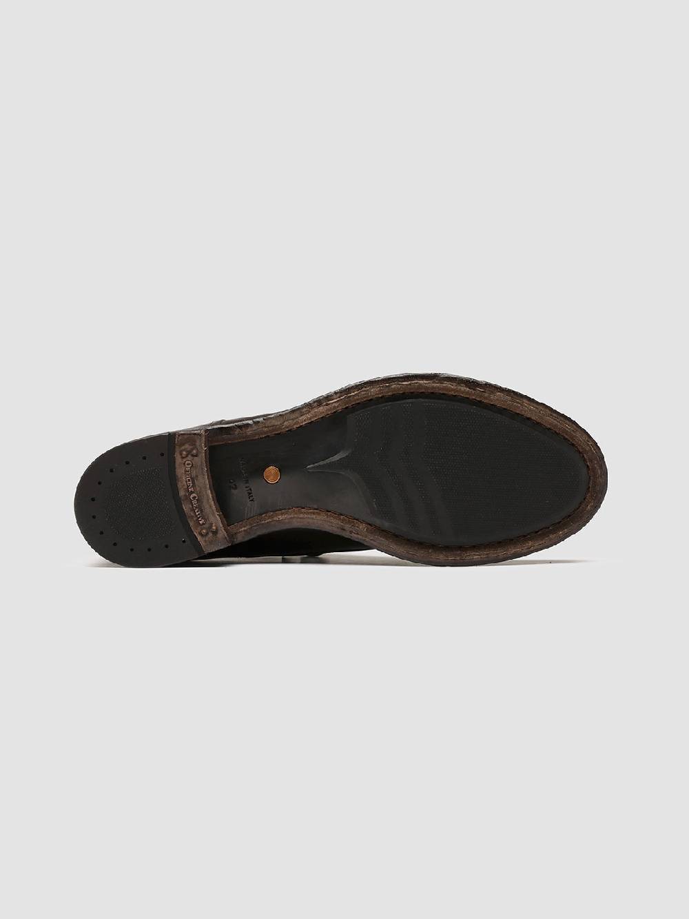 Officine Creative ANATOMIA 012 Derby in Pelle Bordeaux In Vendita