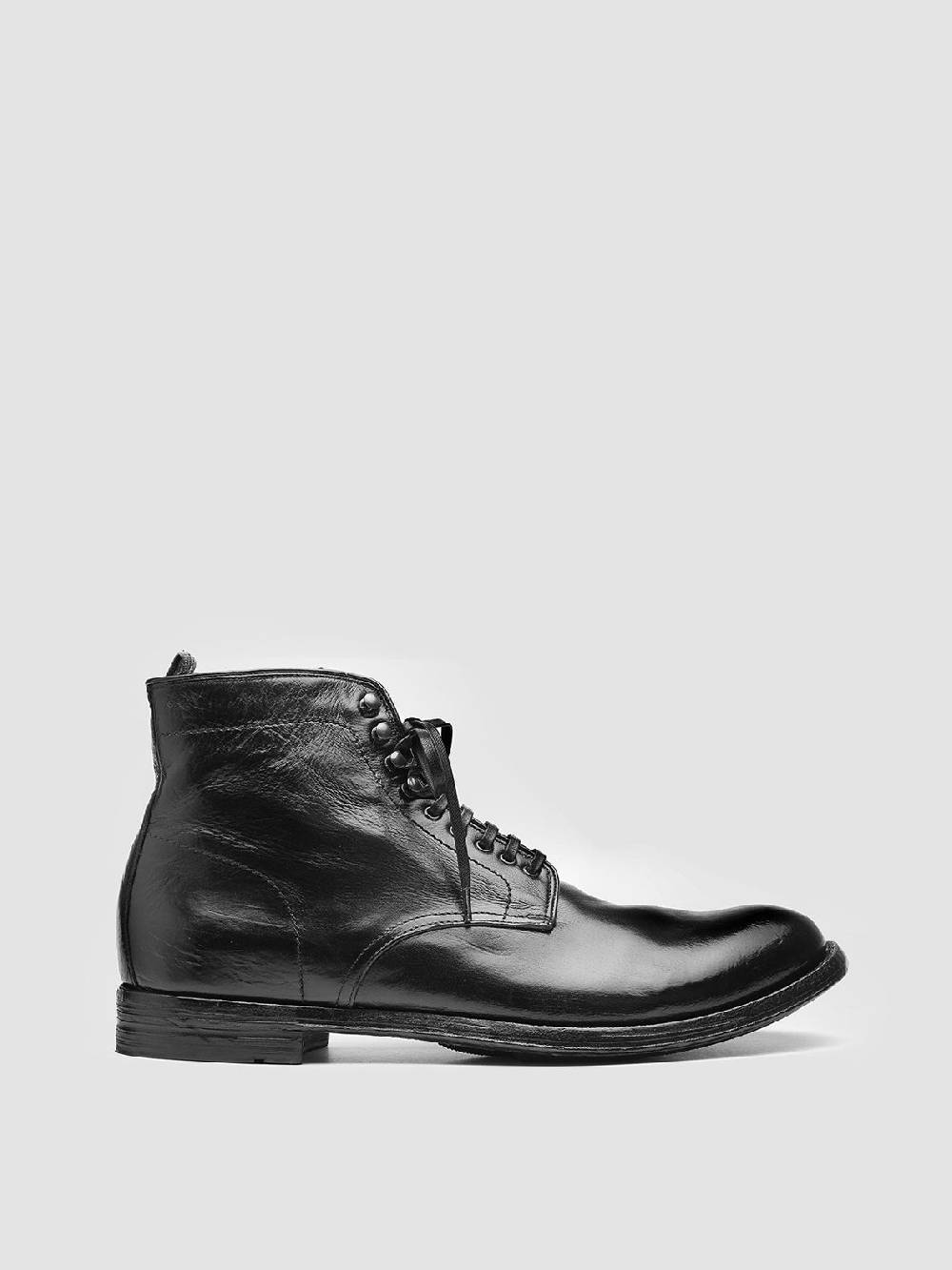 Officine Creative ANATOMIA 013 Stivaletti in Pelle Nera Offerte