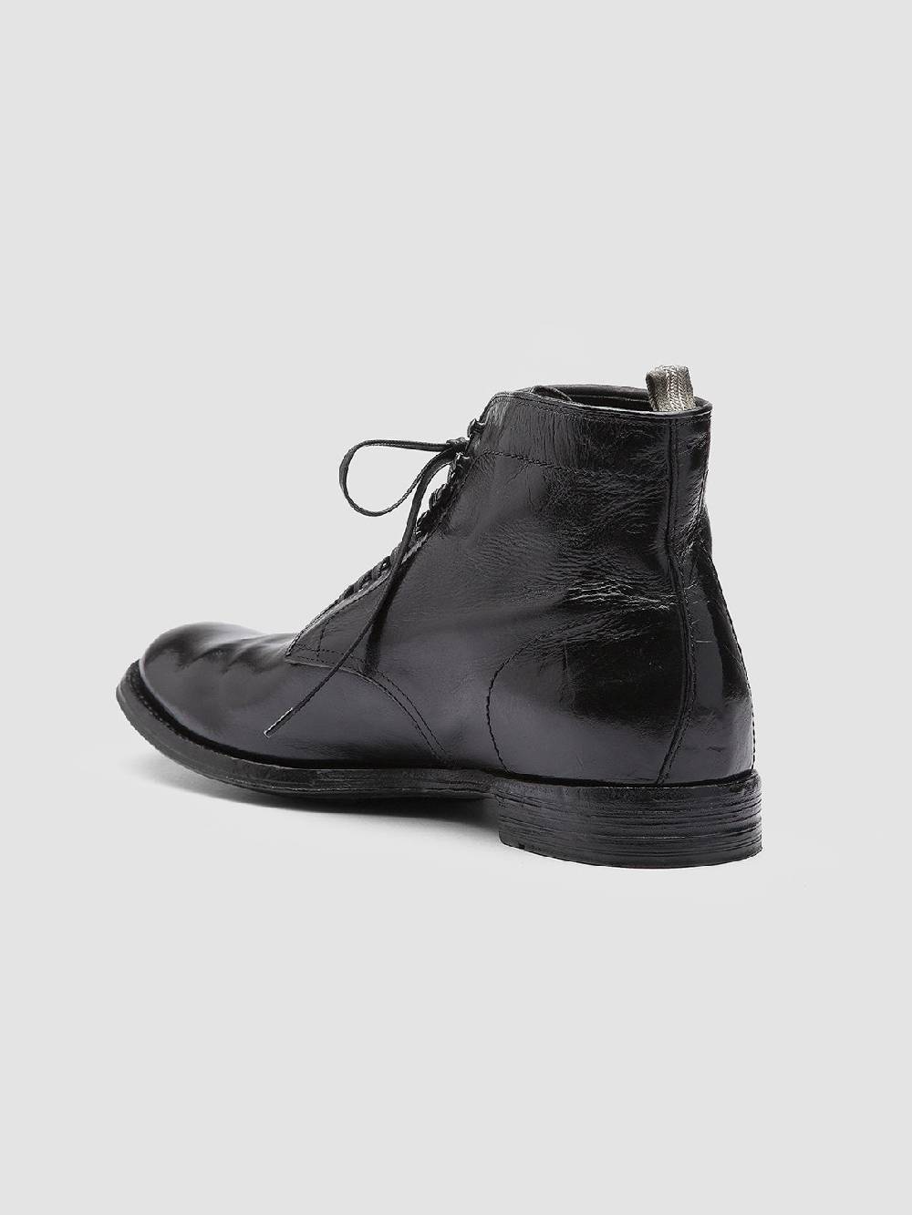 Officine Creative ANATOMIA 013 Stivaletti in Pelle Nera Offerte