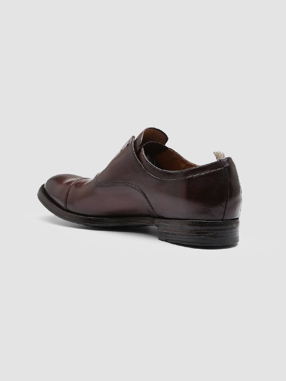 Officine Creative ANATOMIA 015 Oxford in Pelle Marrone Vendita Economica