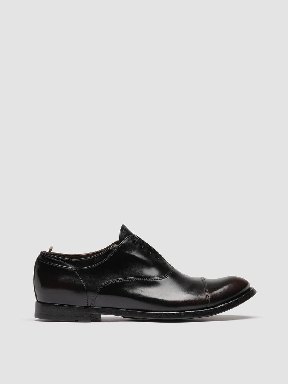 Officine Creative ANATOMIA 08 Oxford in Pelle Marrone Nuova