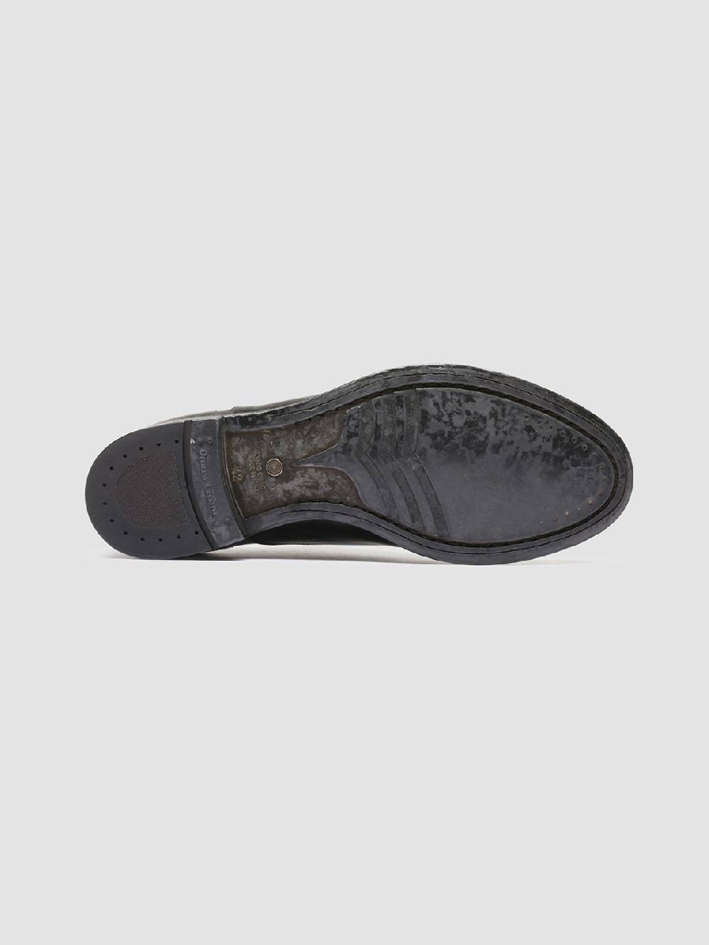 Officine Creative ANATOMIA 08 Oxford in Pelle Marrone Moda