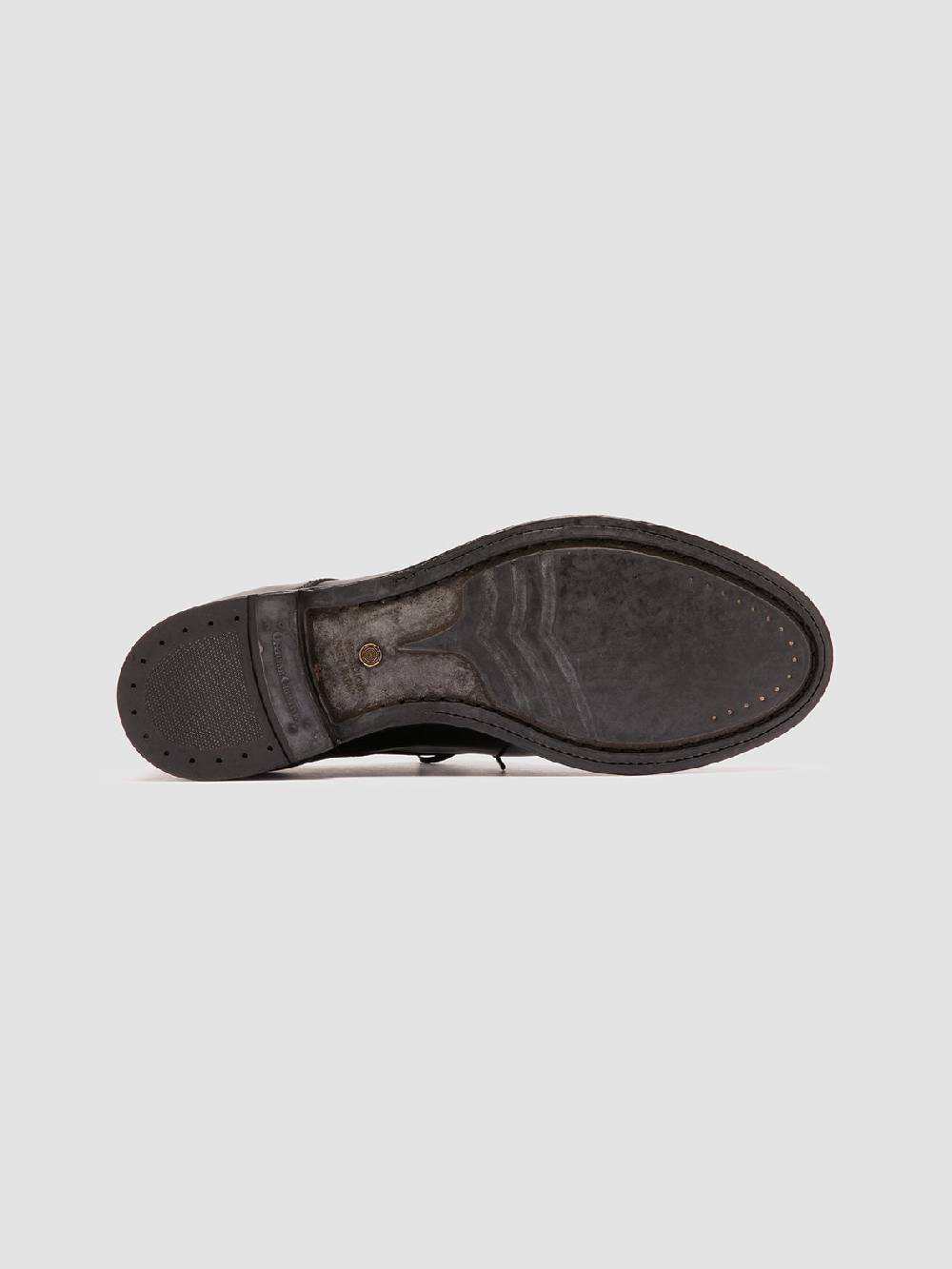 Officine Creative ANATOMIA 87 Scarpe Derby in Pelle Nera Negozio online di fabbrica