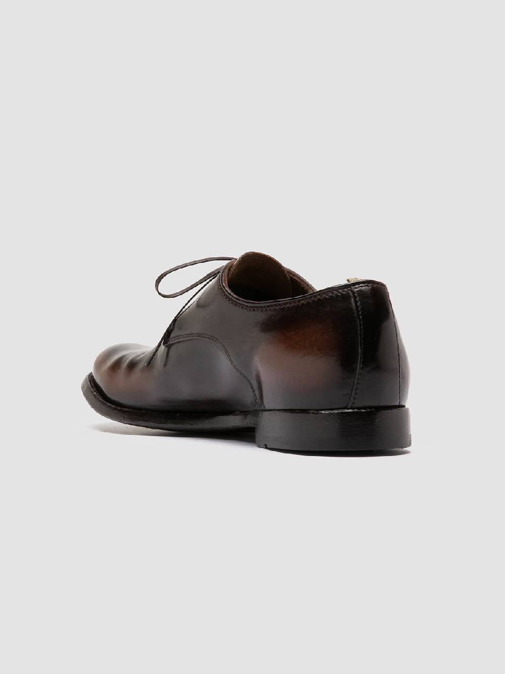 Officine Creative ANATOMIA 87 Scarpe Derby in Pelle Marrone Prezzo di fabbrica