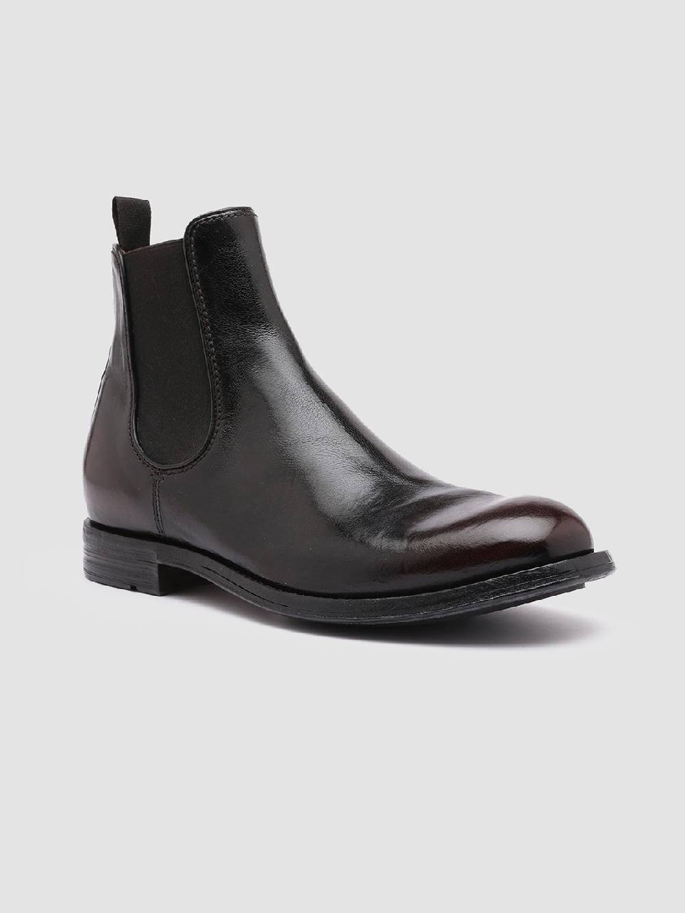 Officine Creative BALANCE 008 Stivaletti Chelsea in Pelle Nera Flash Sale