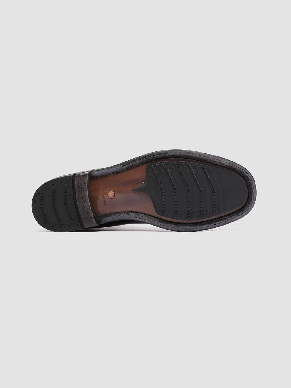 Officine Creative BALANCE 008 Stivaletti Chelsea in Pelle Nera Flash Sale