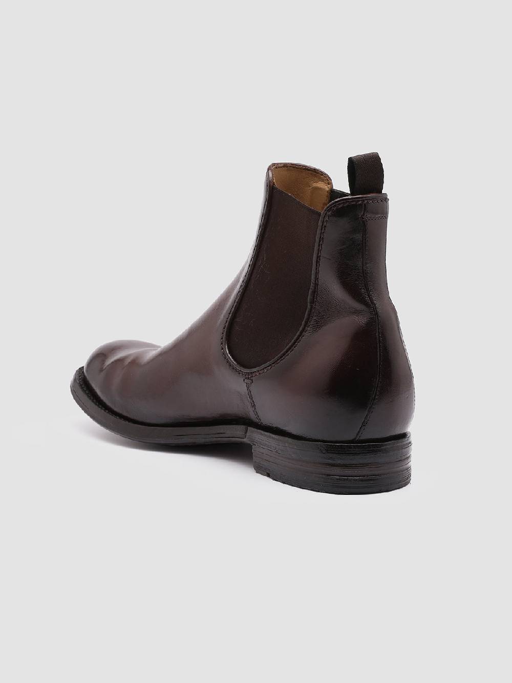 Officine Creative BALANCE 008 Stivaletti Chelsea in Pelle Marrone Fornitura limitata
