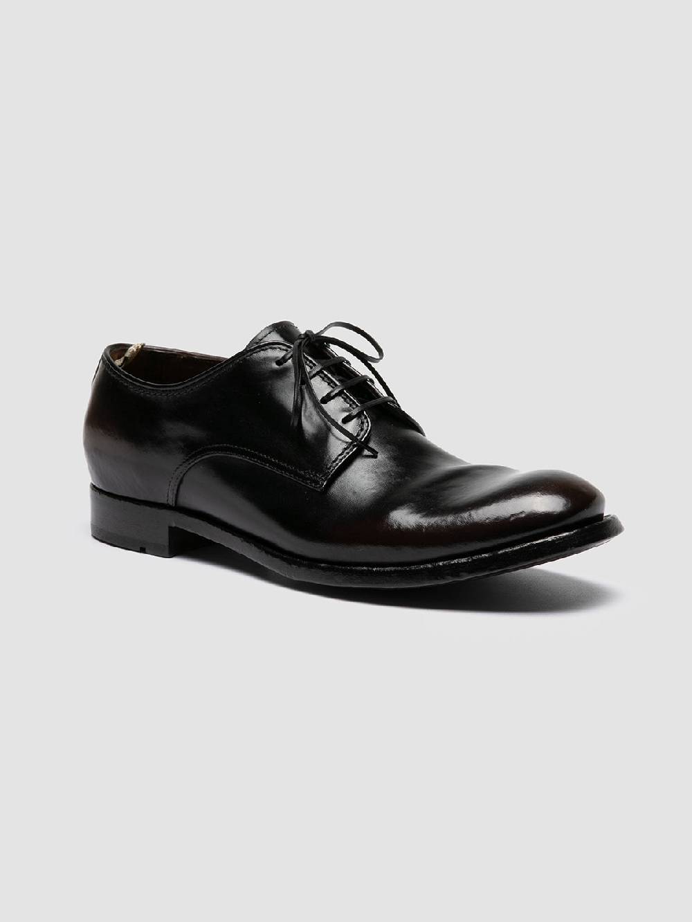 Officine Creative BALANCE 015 Scarpe Derby in Pelle Marrone Vendite stagionali