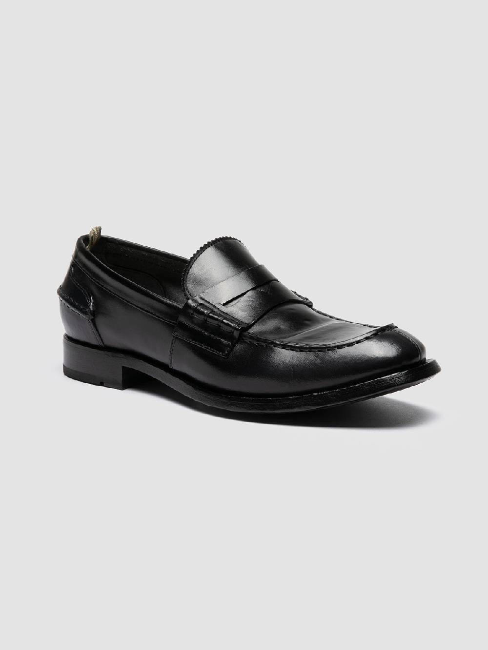 Officine Creative BALANCE 017 Mocassini Penny in Pelle Blu Black Friday