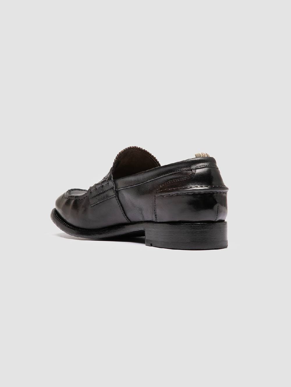 Officine Creative BALANCE 017 Brown Penny Leather Loafers Cyber Monday