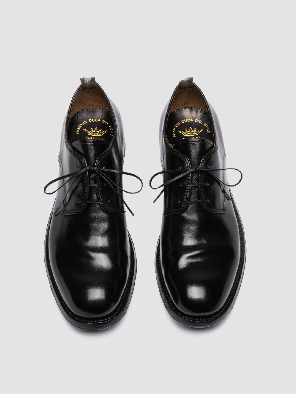 Officine Creative BALANCE 019 Derby in Pelle Nera Offerta natalizia