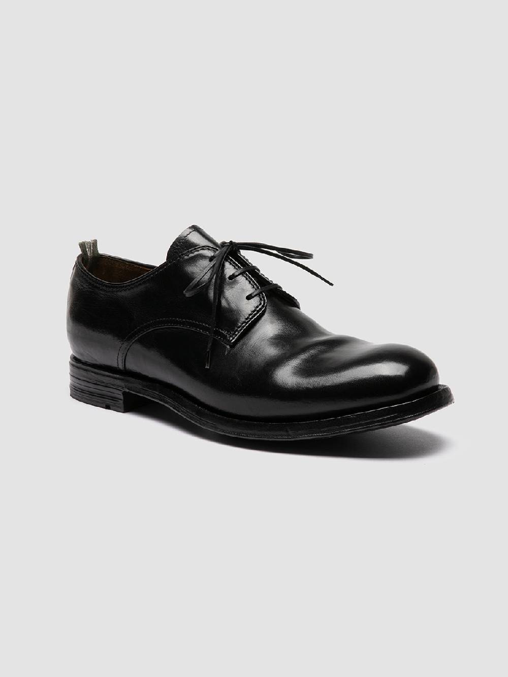 Officine Creative BALANCE 019 Derby in Pelle Nera Offerta natalizia