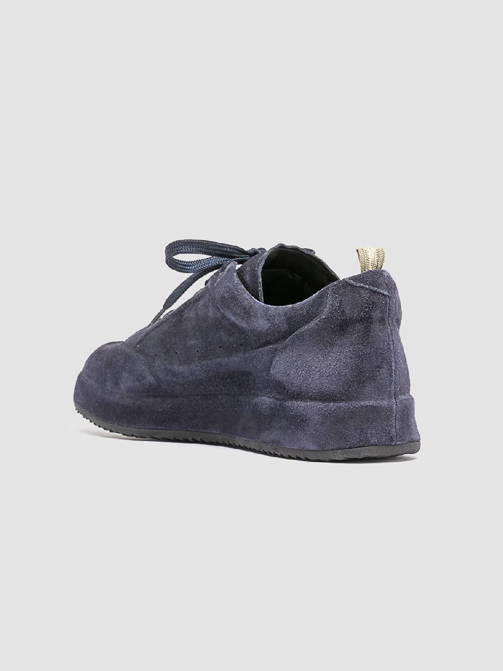 Officine Creative ACE 016 Sneaker in Pelle Scamosciata Blu Offerte esclusive