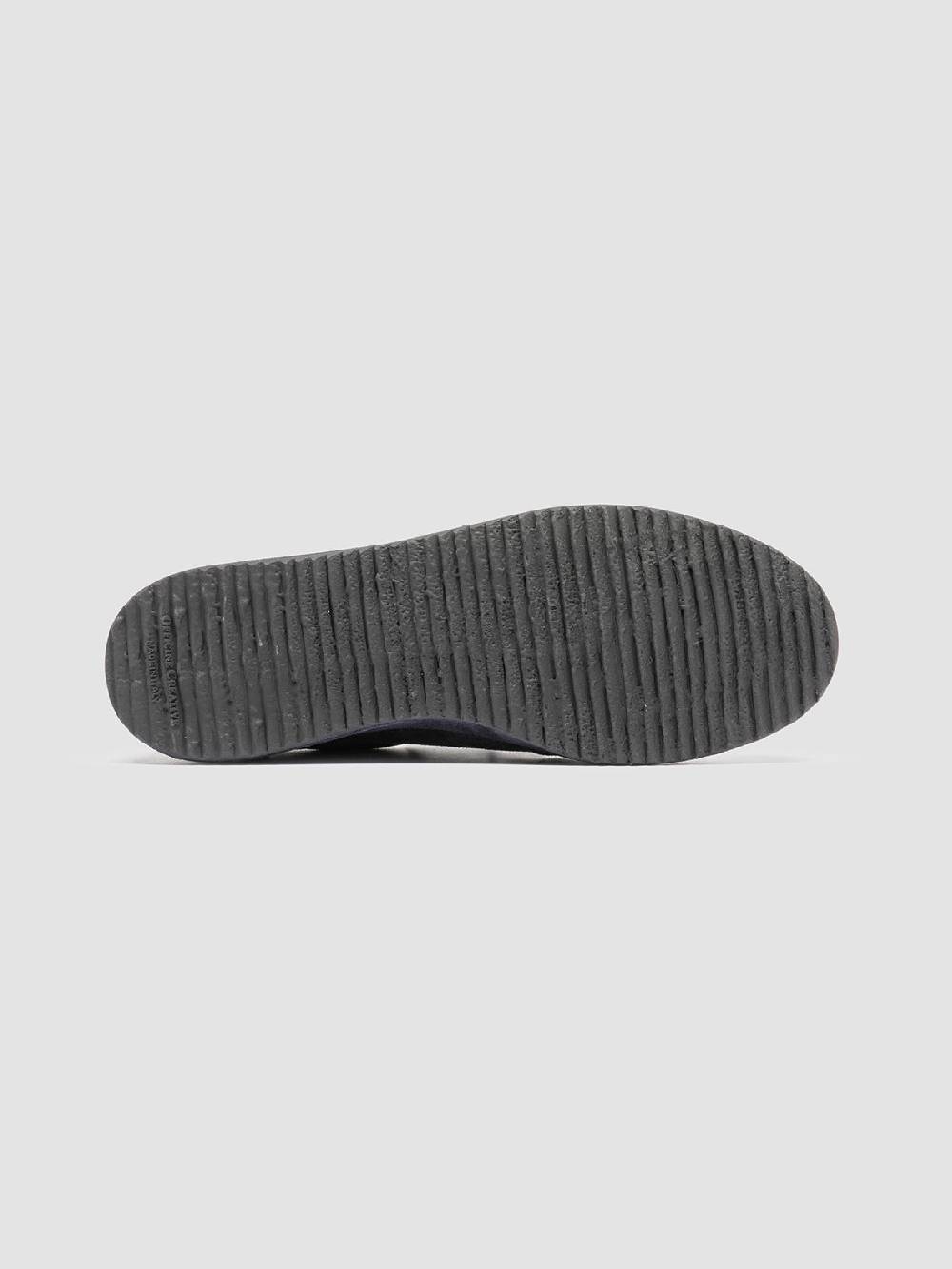 Officine Creative ACE 016 Sneaker in Pelle Scamosciata Blu Offerte esclusive