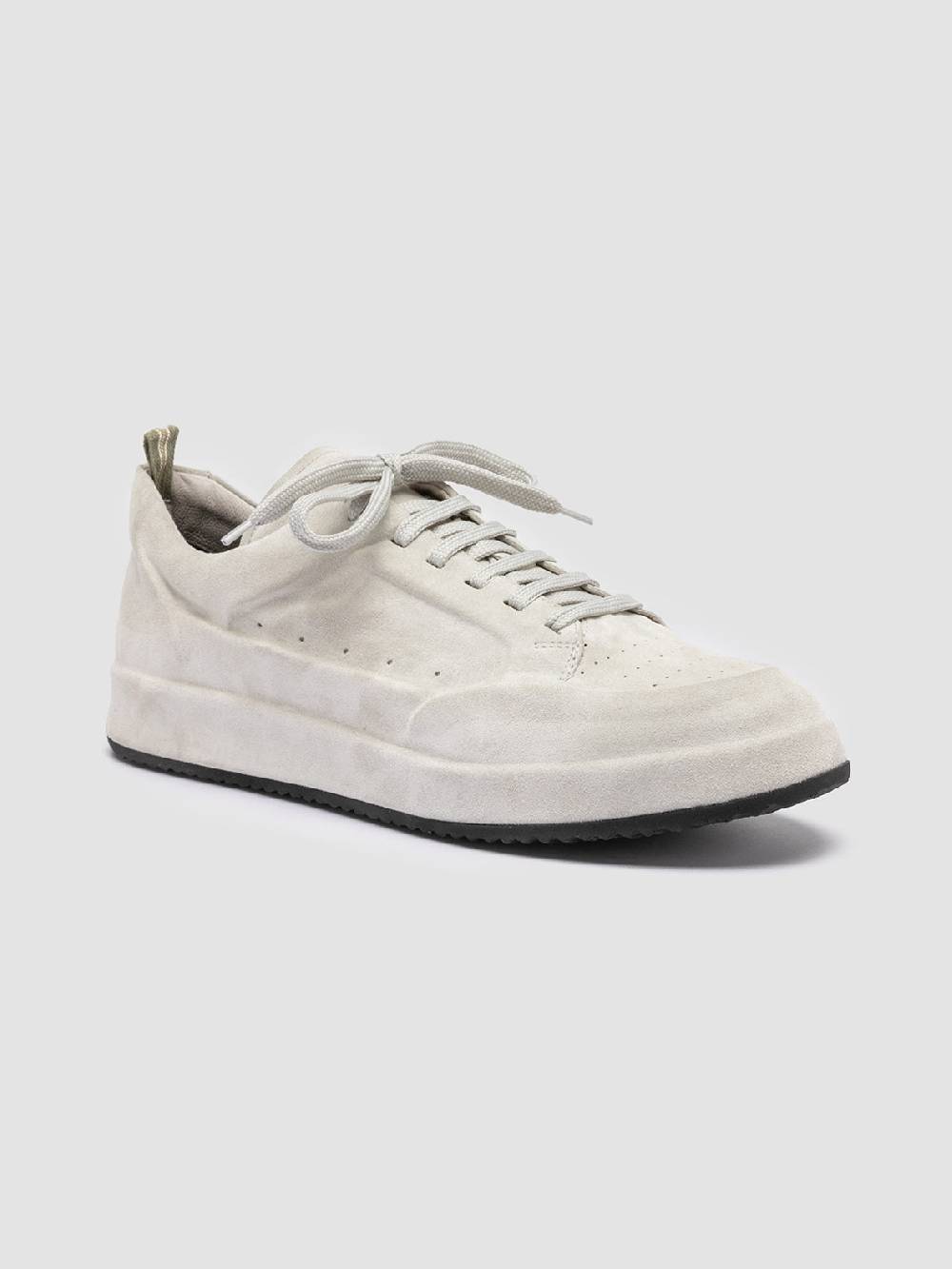 Officine Creative ACE 016 Sneaker in Pelle Scamosciata Grigia Grandi sconti