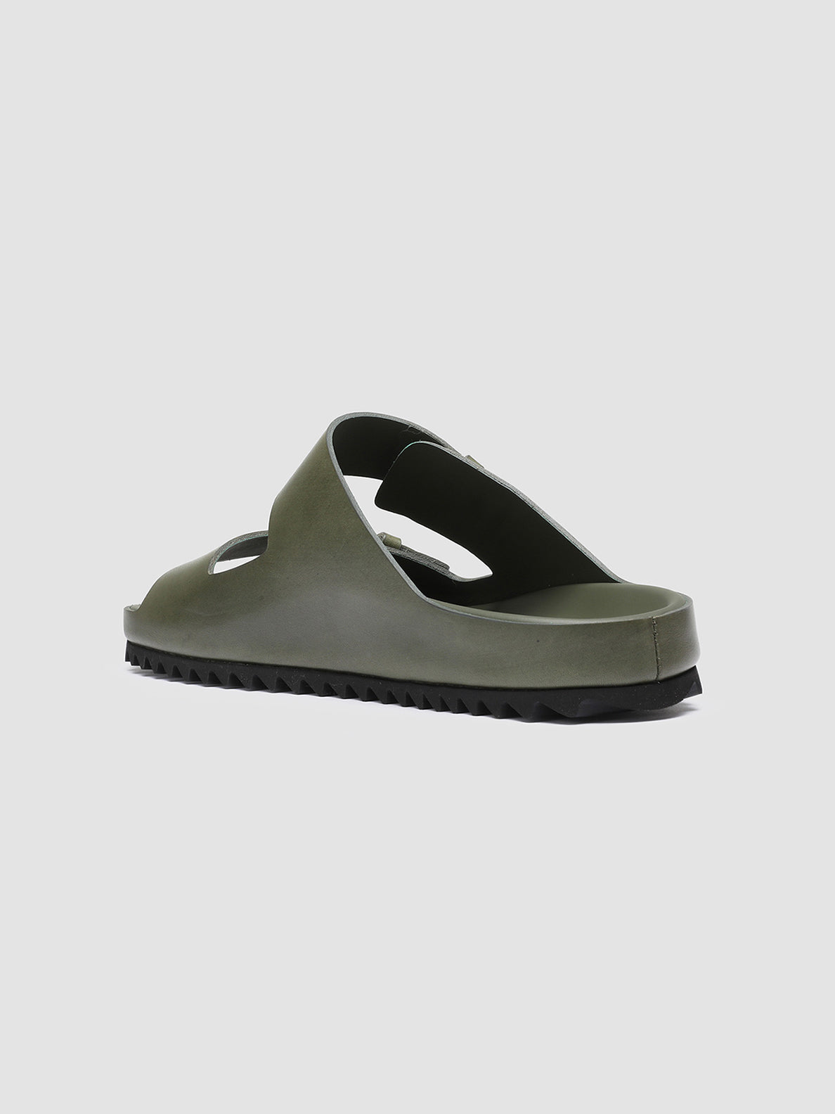 Officine Creative AGORÀ 002 Sandali in Pelle Verde Offerte stagionali