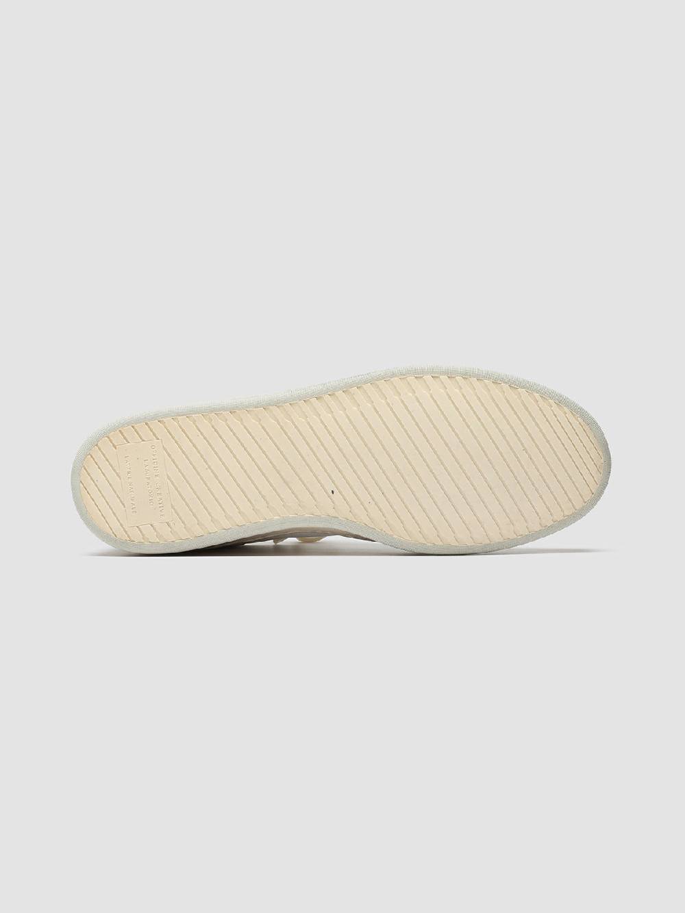 Officine Creative MAGIC 001 Sneakers in Pelle e Camoscio Bianco Rilascio limitato