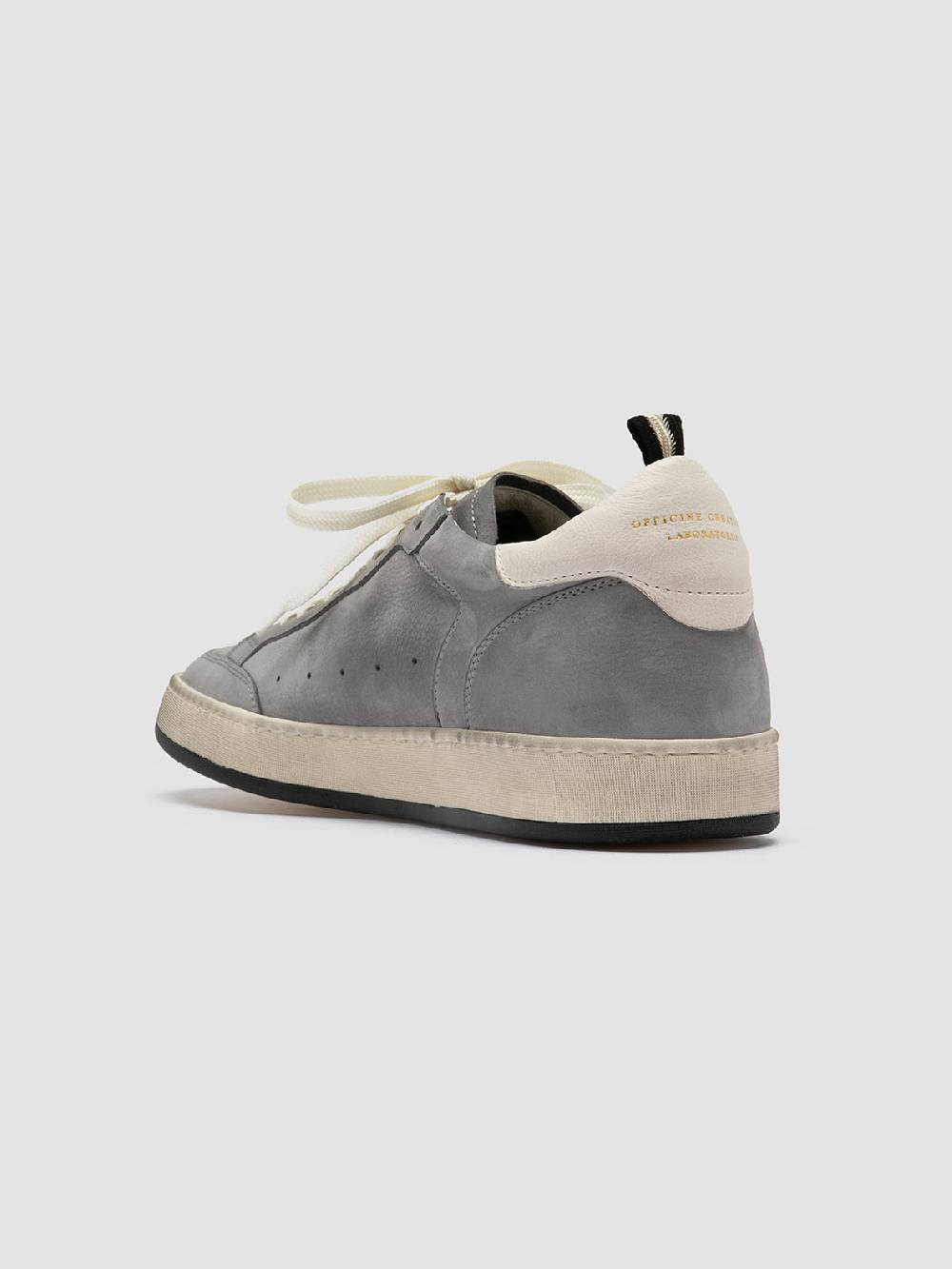 Officine Creative MAGIC 002 Sneakers Basse in Nabuk Grigio Ultimo giorno