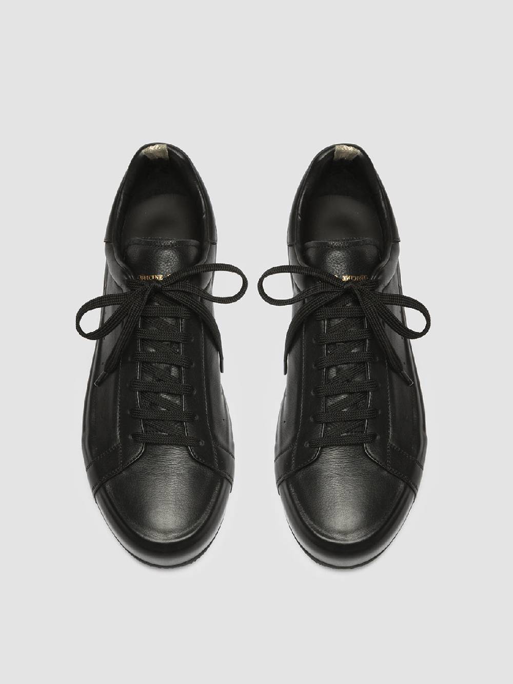 Officine Creative PRIMARY 001 Sneakers in Pelle Nera Fino al 50% di sconto