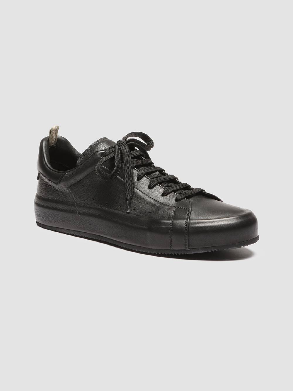 Officine Creative PRIMARY 001 Sneakers in Pelle Nera Fino al 50% di sconto