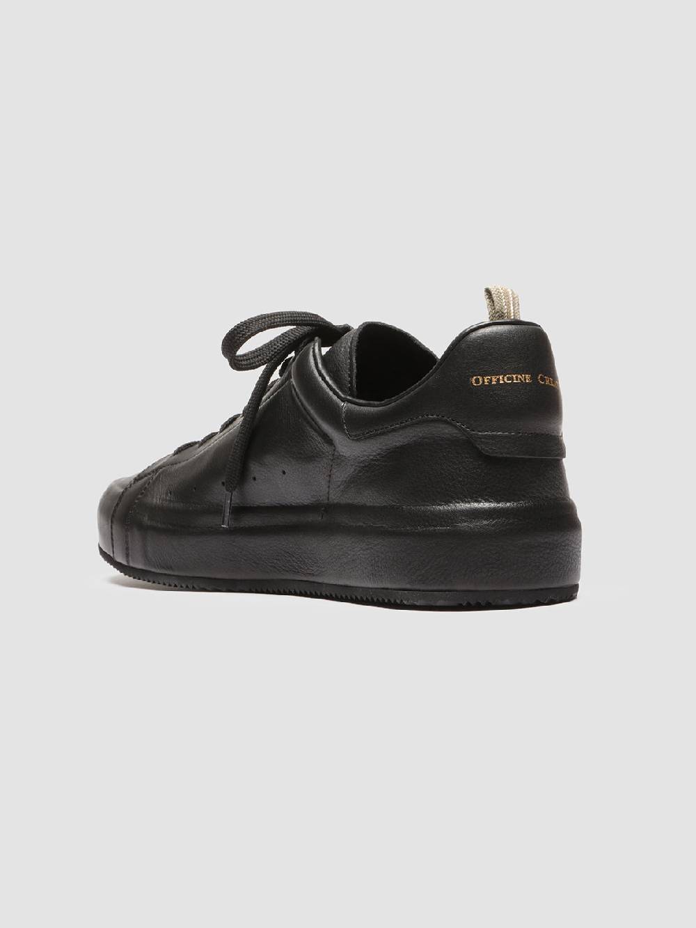 Officine Creative PRIMARY 001 Sneakers in Pelle Nera Fino al 50% di sconto