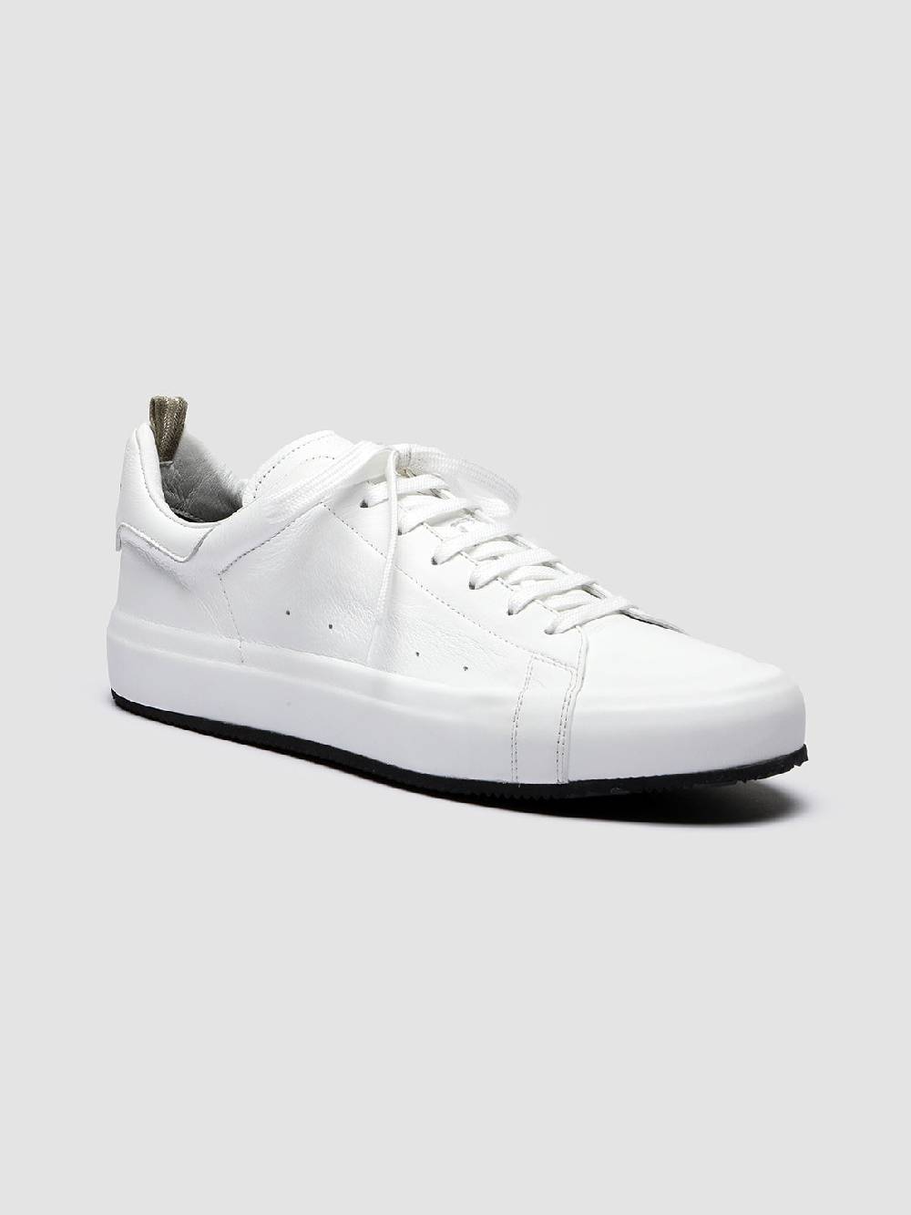 Officine Creative PRIMARY 001 Sneakers in Pelle Bianca Fino al 60% di sconto