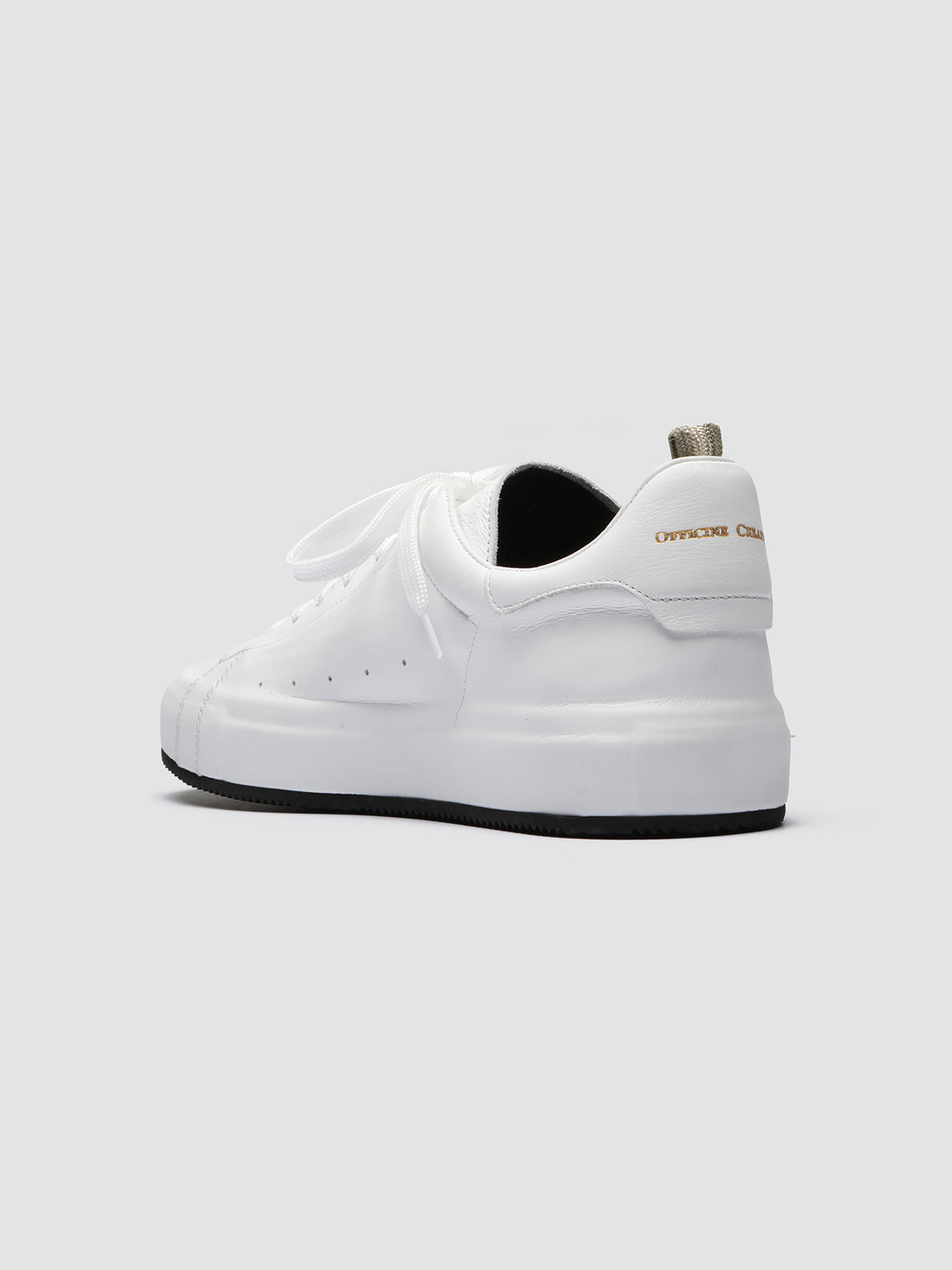 Officine Creative PRIMARY 001 Sneakers in Pelle Bianca Fino al 60% di sconto
