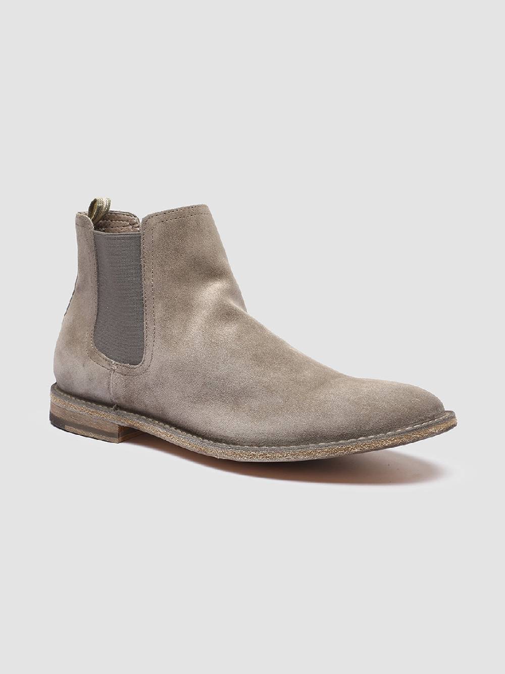 Officine Creative STEPLE 015 Stivaletti Chelsea in Pelle Scamosciata Fino al 65% di sconto