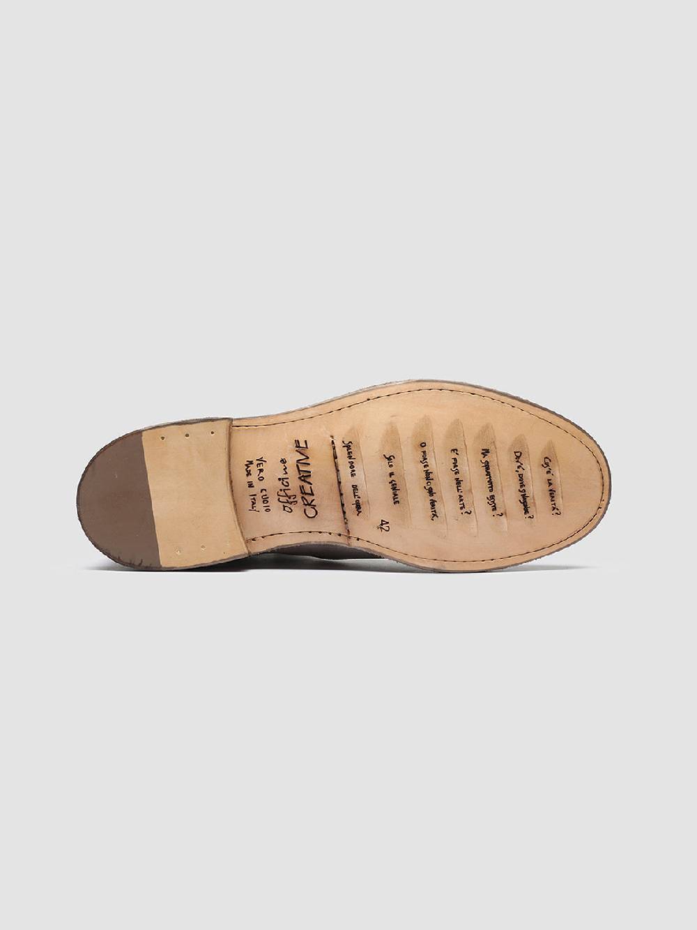 Officine Creative STEPLE 015 Stivaletti Chelsea in Pelle Scamosciata Fino al 65% di sconto