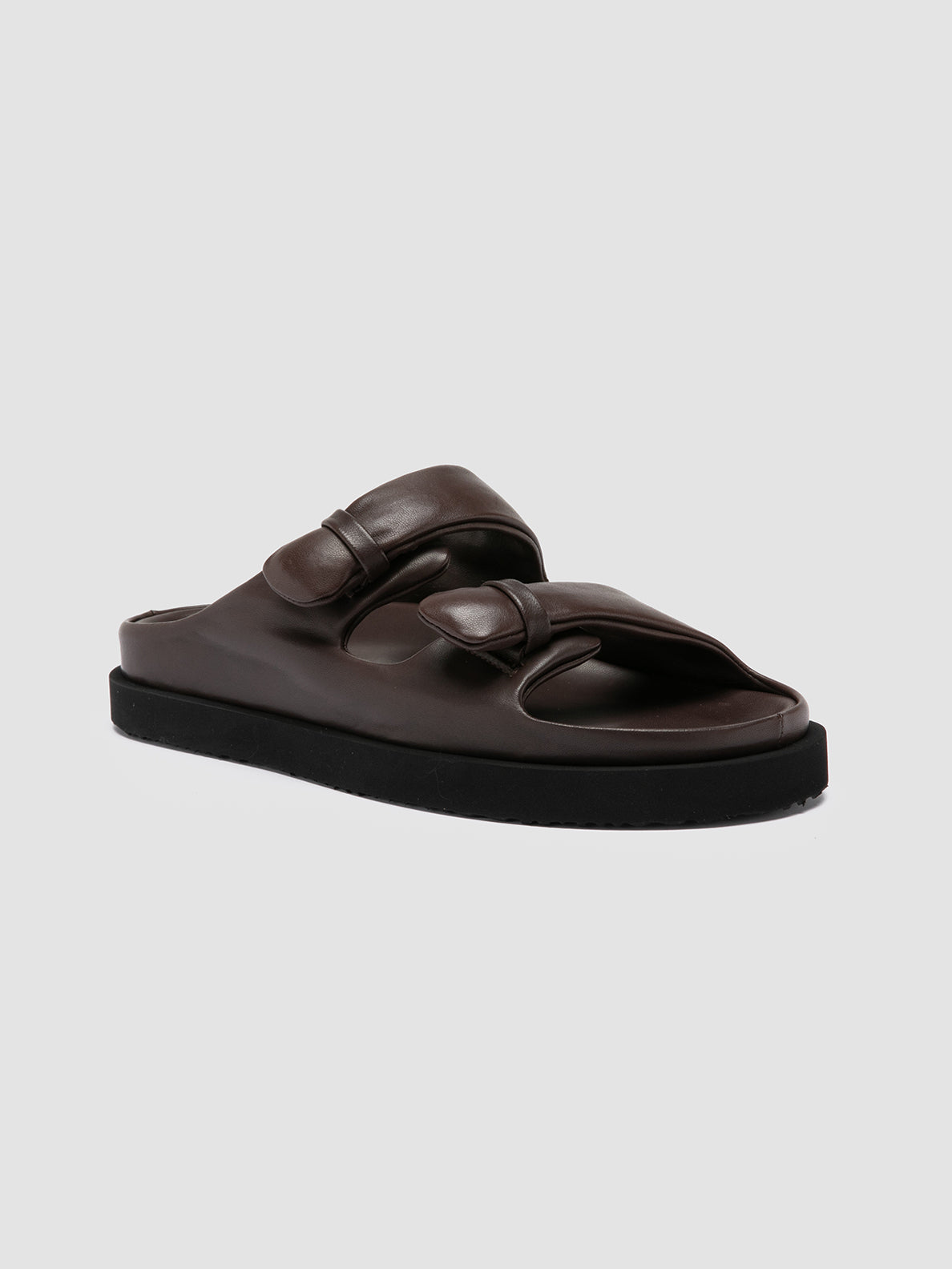 Officine Creative CHORA 001 Sandali in Pelle Marrone Black Friday Prezzi
