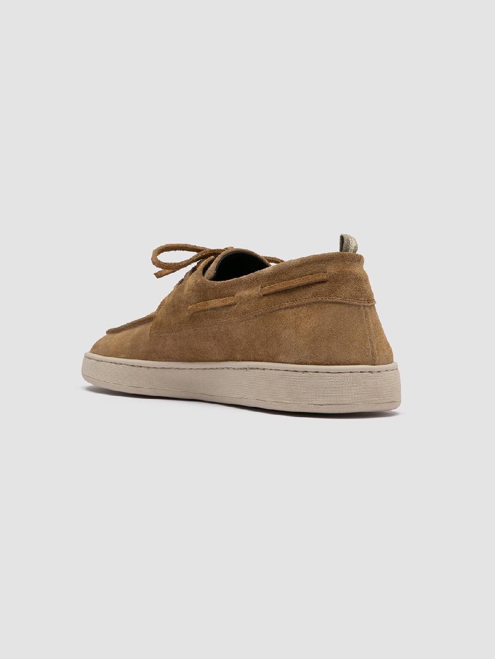 Officine Creative HERBIE 009 Sneaker Basse in Pelle Scamosciata Tortora 50% di sconto per tempo limitato