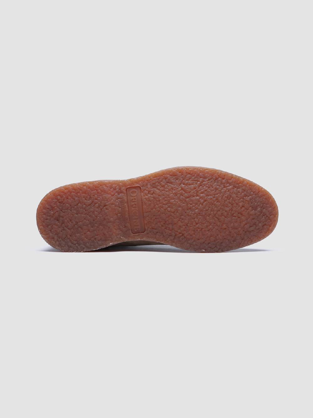 Officine Creative KENT 005 Stivaletti Chelsea in Pelle Scamosciata Tortora Italia