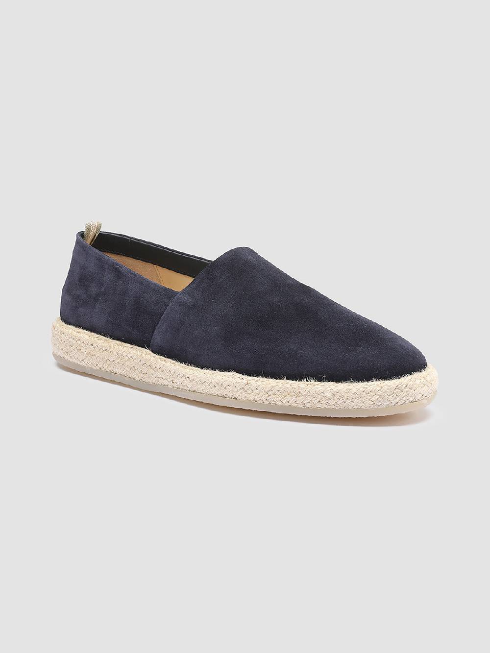 Officine Creative ROPED 001 Mocassini in Camoscio Blu Vendita