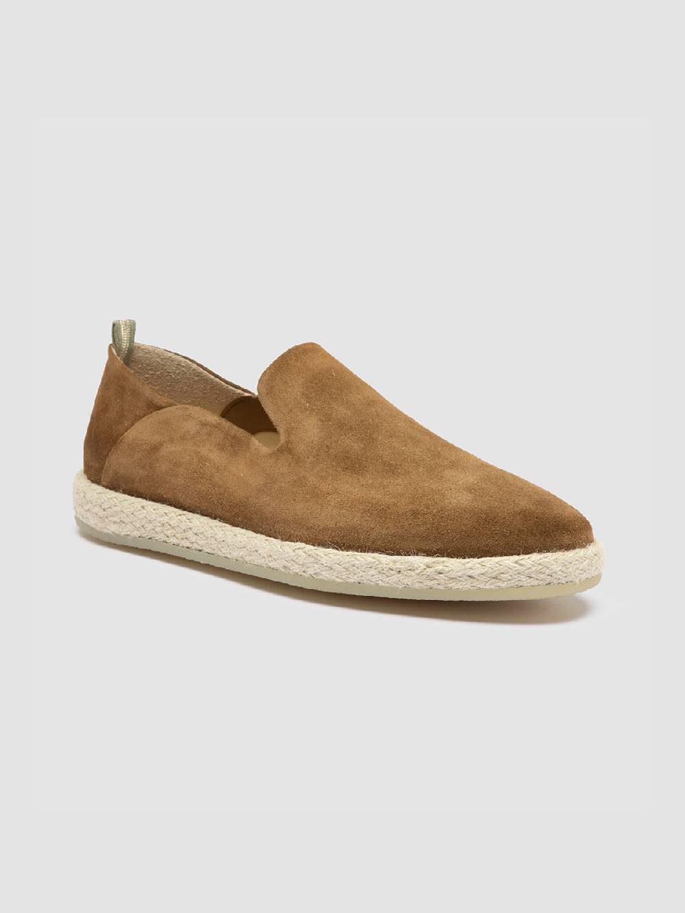 Officine Creative ROPED 002 Slip-on in Pelle Scamosciata Marrone Promozione
