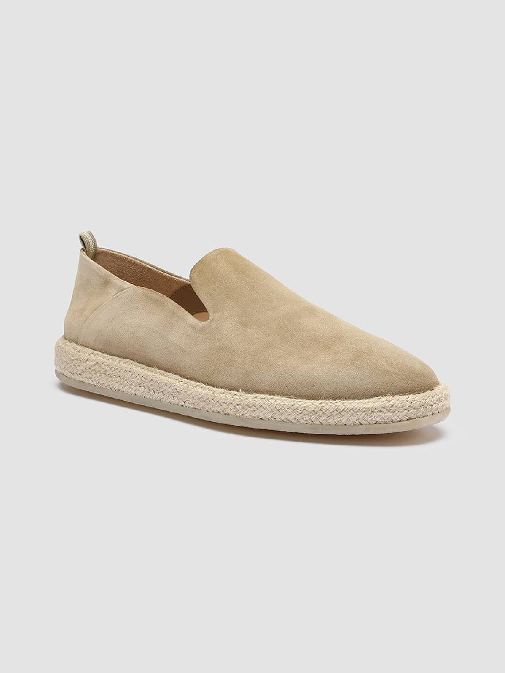 Officine Creative ROPED 002 Slip-on in Pelle Scamosciata Marrone Spedizione Gratuita
