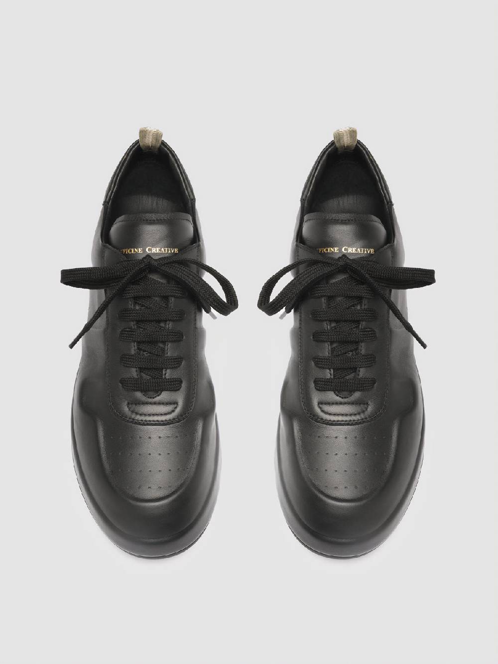 Officine Creative ACE 010 Sneakers in Pelle Nera Qualità Garantita