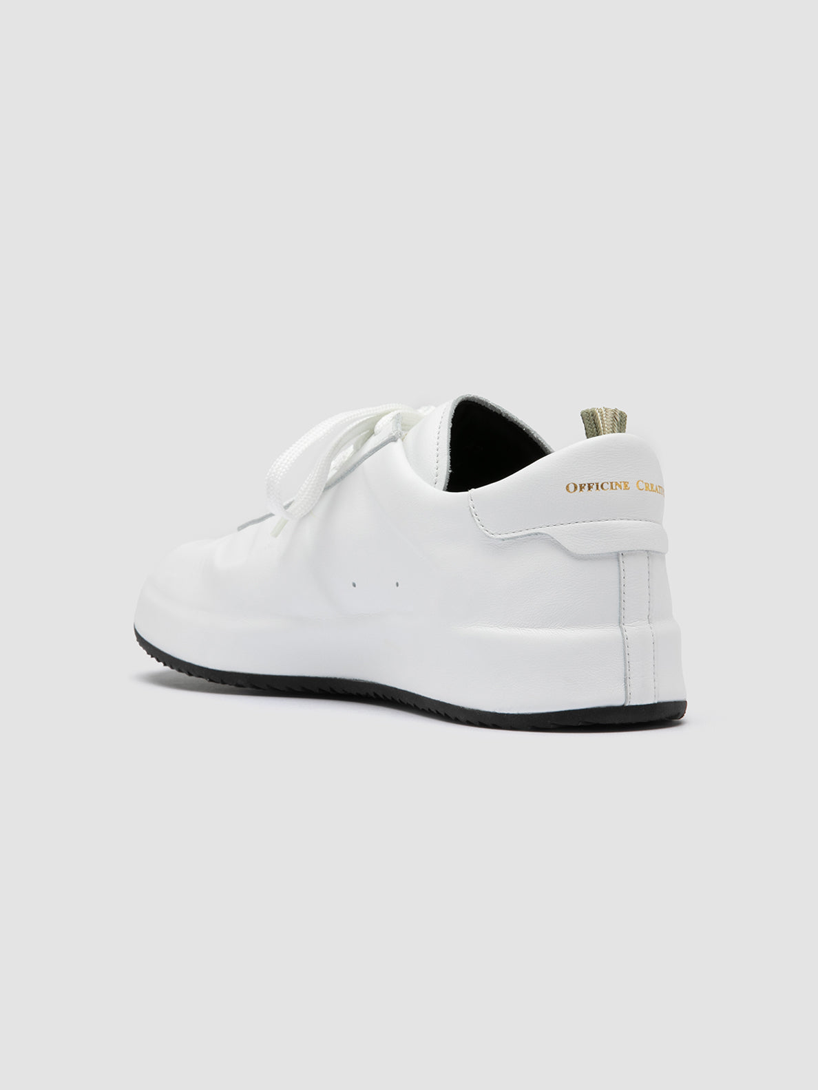 Officine Creative ACE 010 Sneakers in Pelle Bianca Negozi Online