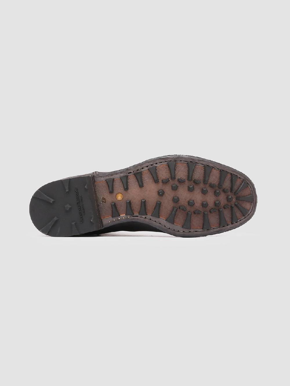 Officine Creative ARBUS 021 Stivaletti Chelsea in Pelle Grigia Fino Al -60%