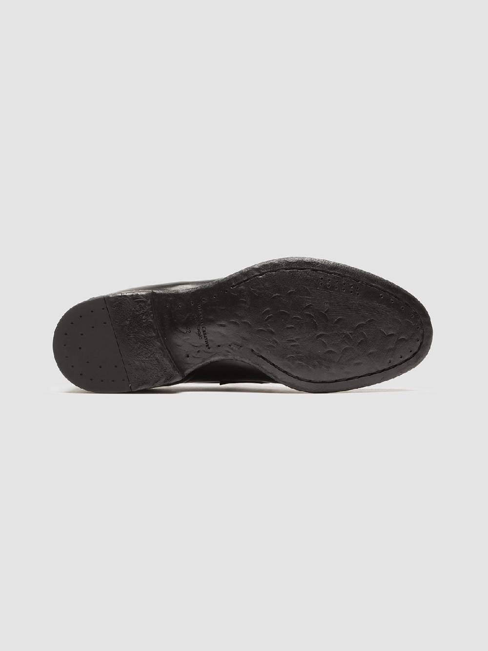 Officine Creative EMORY 024 Mocassini in Pelle Nera Shopping Online