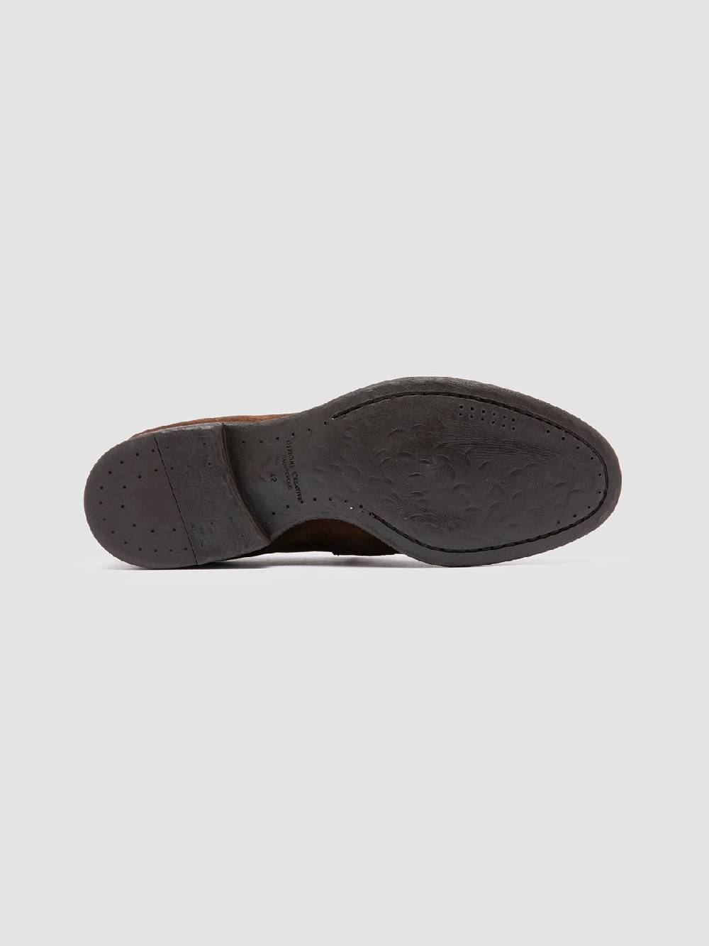 Officine Creative EMORY 024 Mocassini in Pelle Scamosciata Marrone Sottocosto