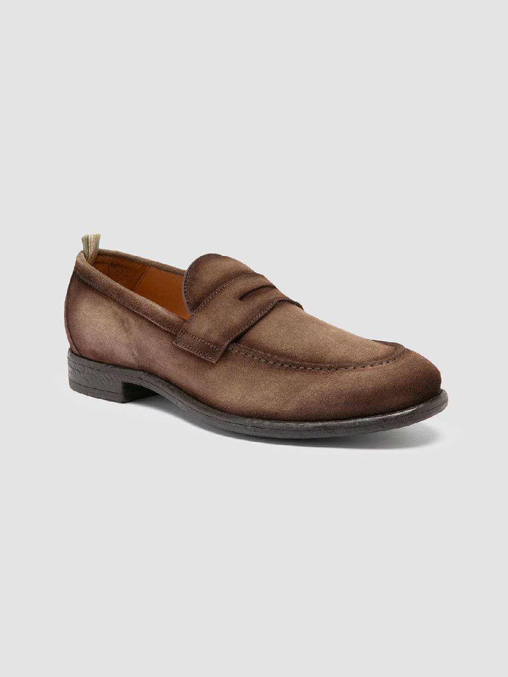 Officine Creative EMORY 024 Mocassini in Pelle Scamosciata Marrone Novità