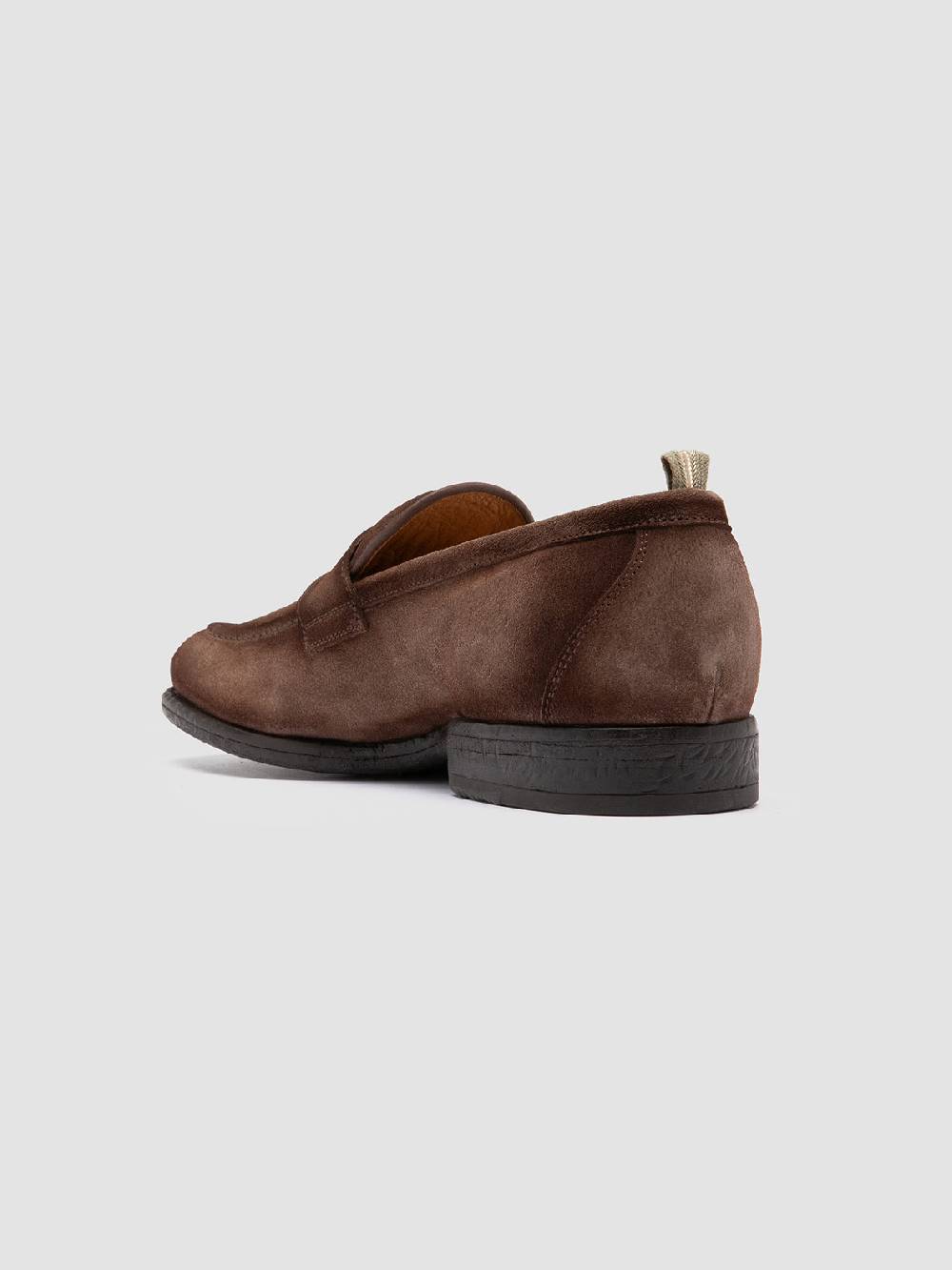 Officine Creative EMORY 024 Mocassini in Pelle Scamosciata Marrone Novità
