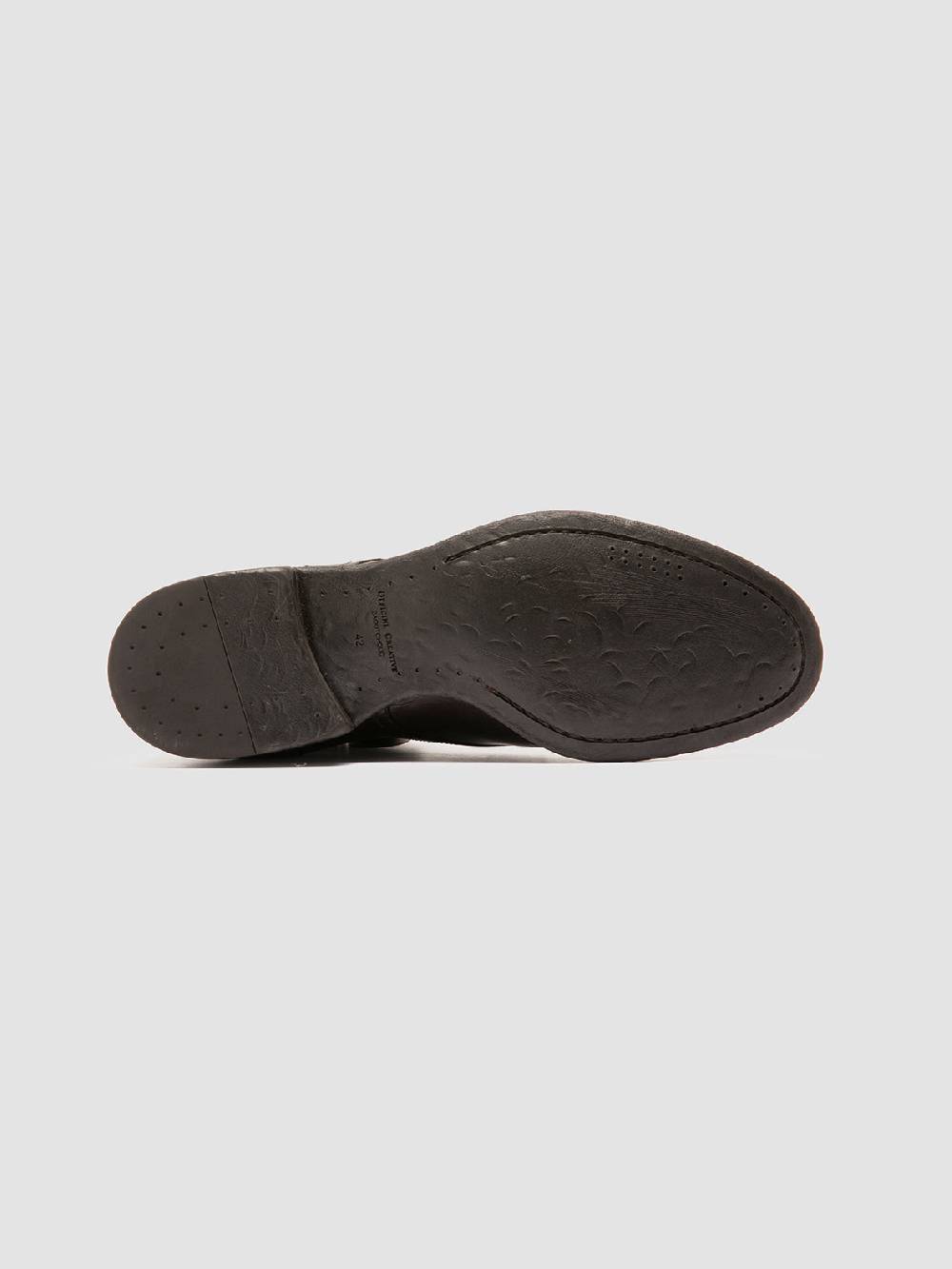 Officine Creative EMORY CAOU 014 Stivali Marrone Scuro in Pelle Sconto