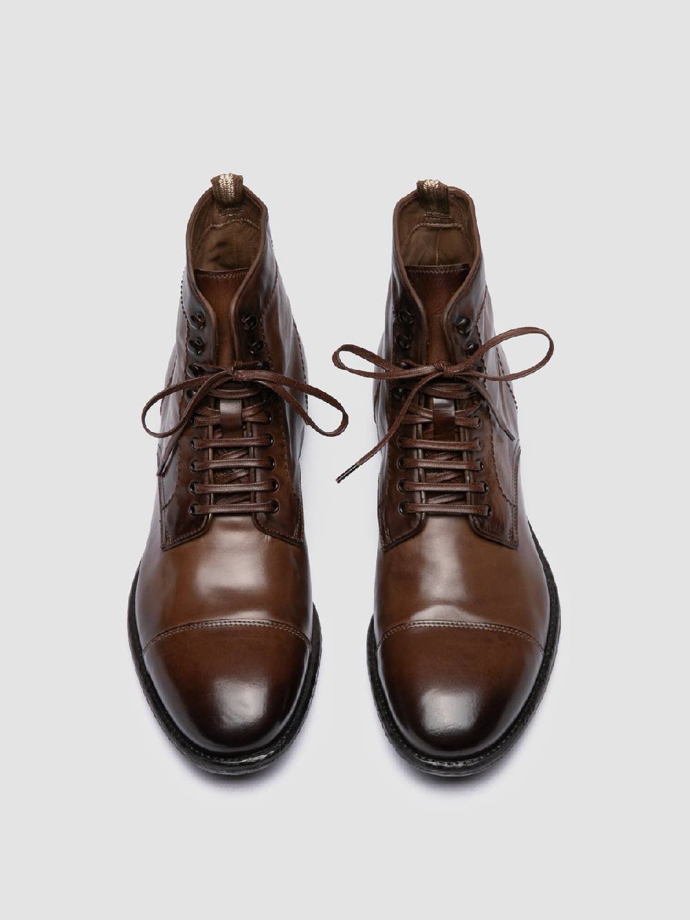 Officine Creative EMORY CAOU 014 Stivali Marrone Chiaro in Pelle Offerta